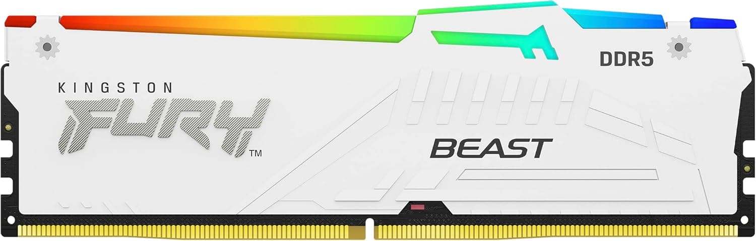 Kingston Fury Beast White RGB EXPO 32GB (2x16GB) 6000MT