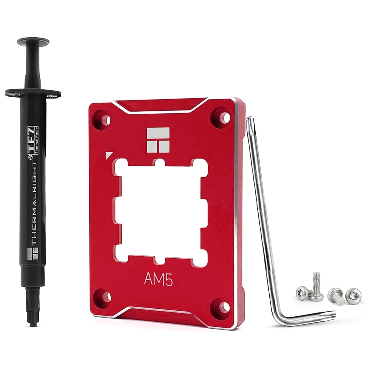 Thermalright AM5 CPUコンタクトフレーム — AM5ソケット用CPU反り防止プレート(赤)