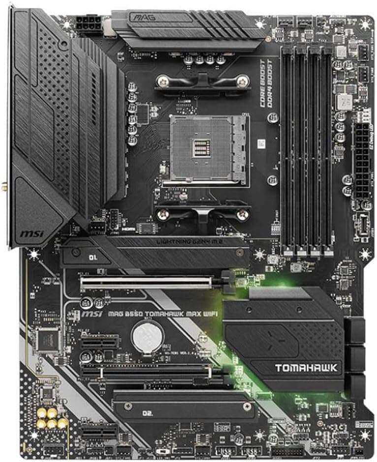 MSI MAG B550 トマホーク MAX WiFi AMD B550 ソケット AM4 ATX