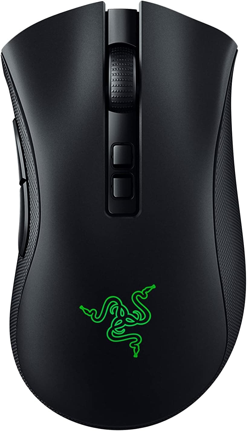 Razer DeathAdder V2 Pro ゲーミングマウス無線ワイヤレス高速無線 Focus+センサー 20000DPI 軽量88g 光学スイッチ 8ボタン Chroma RGB 最大120 時間使用可能なバッテリー 【日本正規代理店保証品】 RZ01-03350100-R3A1