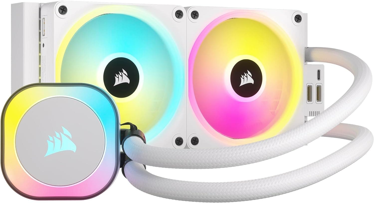 CORSAIR iCUE LINK H100i RGB 240mm ホワイト