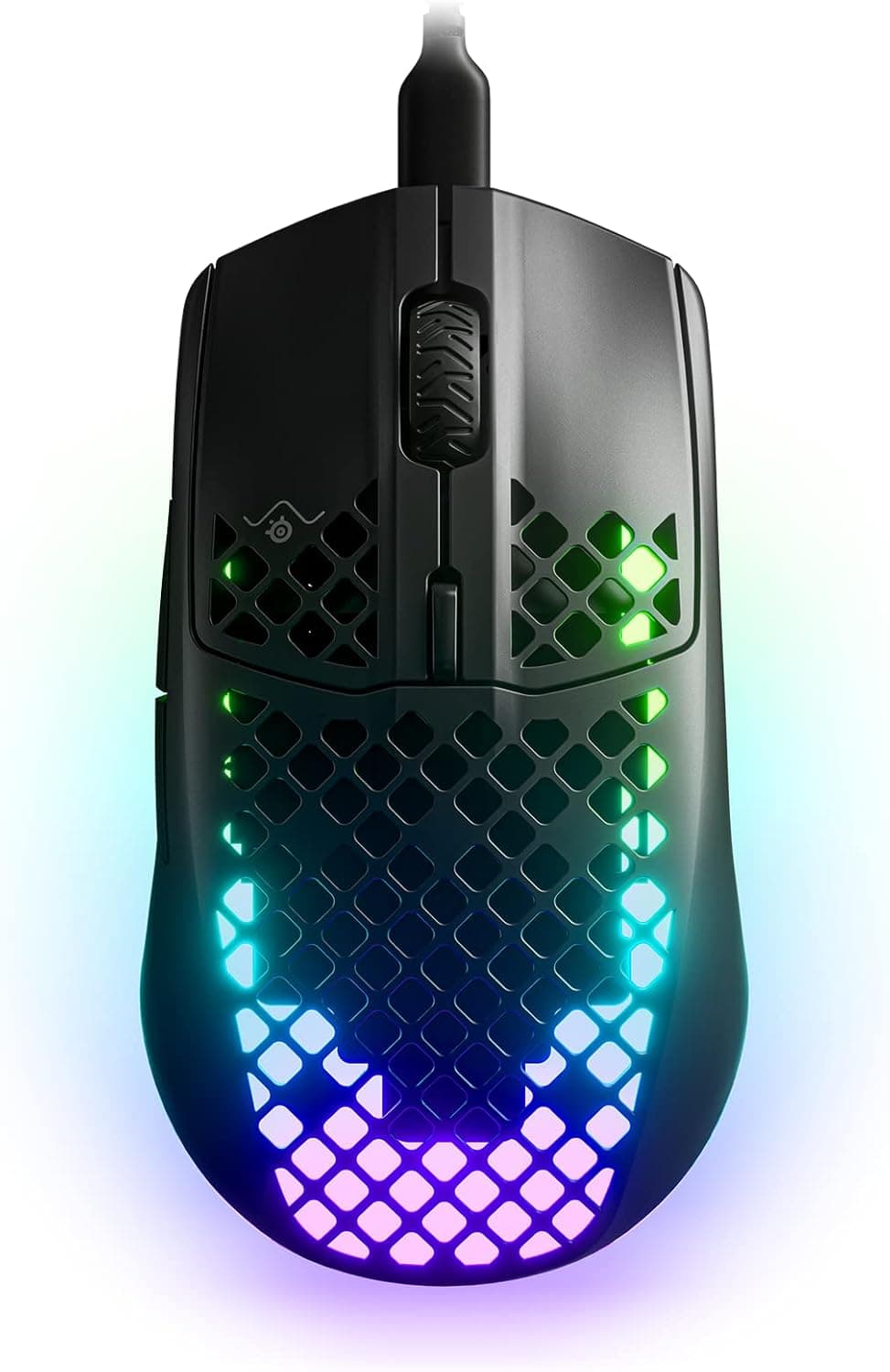 SteelSeries ゲーミングマウス無線 Aerox 3 Wireless Onyx 2022 超軽量 TRUEMOVE AIRセンサー搭載 Quantum Wireless 2.0テクノロジー IP54規格防水防塵 62612J
