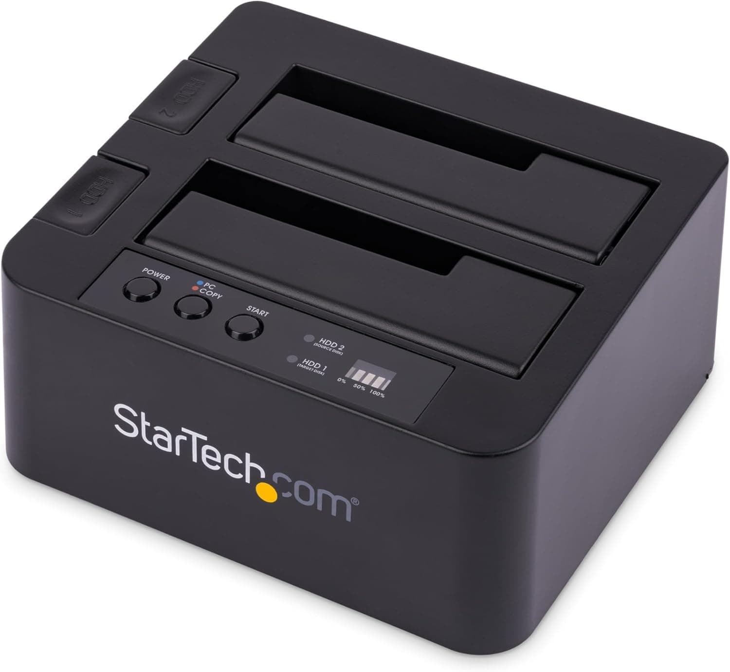 StarTech.com HDD SSDデュプリケーター 2ベイ独立型 PC不要 USB外部ストレージ SATA 3.0 ディスクスタンド SDOCK2U313R