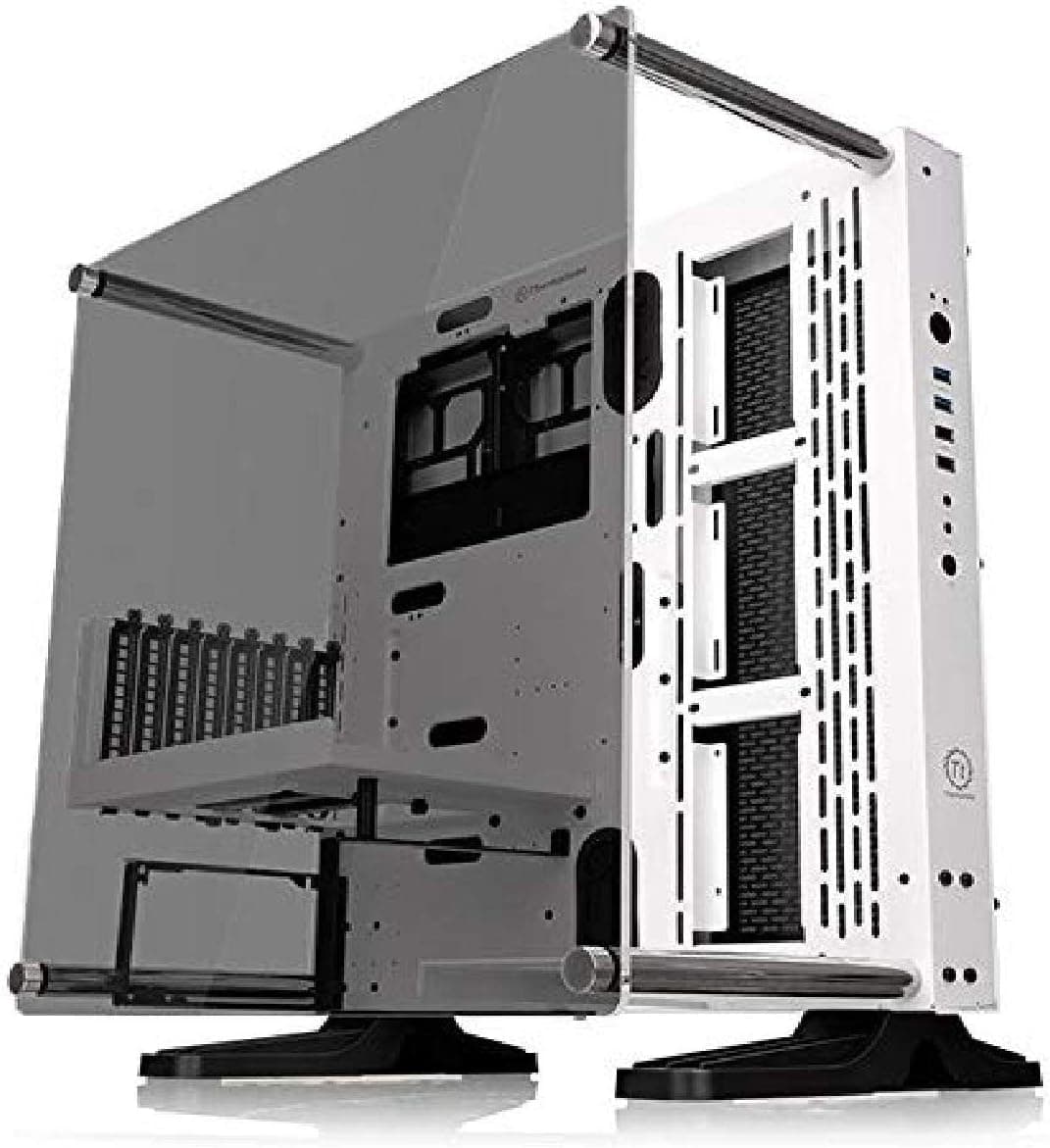 Thermaltake Core 強化ガラス ATX オープンフレームパノラミックビューイング Tt LCS認証ゲームコンピューター ケース CA CA-1G4-00M6WN-05