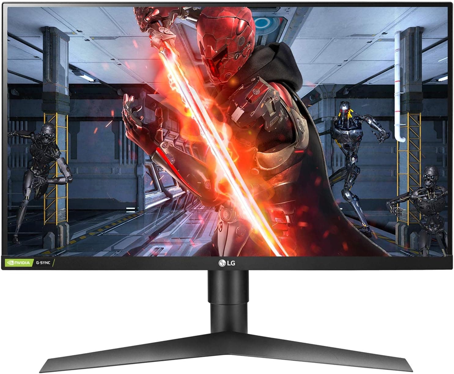 LG 27GL650F-B 27 Inch Full HD Ultragear G-Sync Compatible Gaming Monitor with 144Hz Refresh Rate and HDR 10 - Black