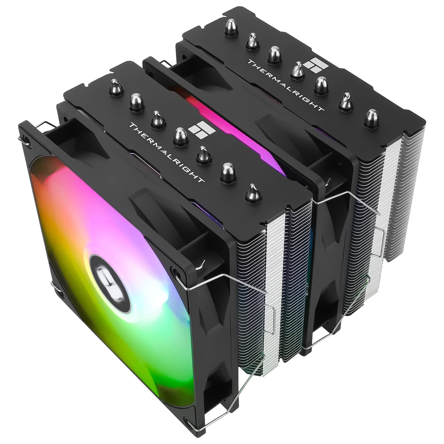 Thermalright Phantom Spirit 120 SE ARGB CPUエアクーラー ヒートパイプ CPUクーラー デュアル120mm PWMファン AMD AM4 AM5