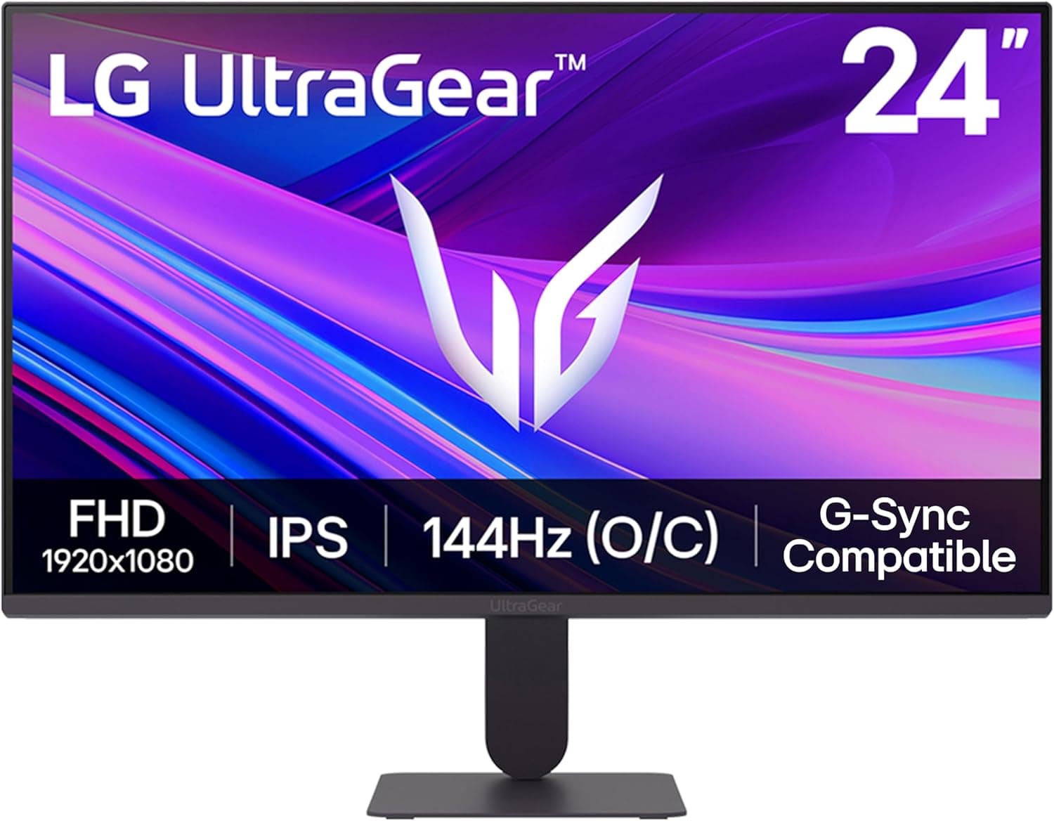 LG 24G411A-B 24インチ ウルトラギア フルHD(1920×1080) IPS ゲーミングモニター 144Hz(O