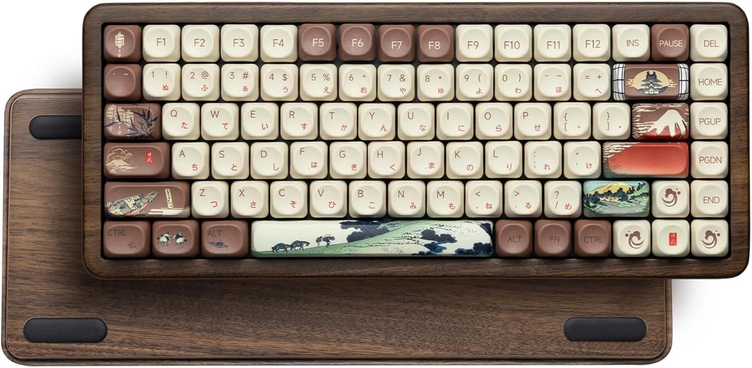 Womier WD75 V2 ゲーミングキーボード 無線日本語配列