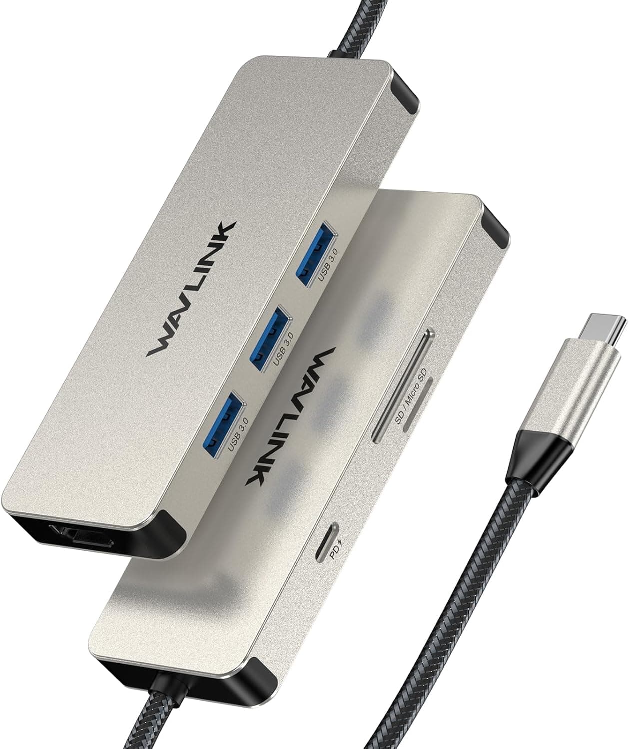 WAVLINK 7-in-1 USB Cドッキングステーション