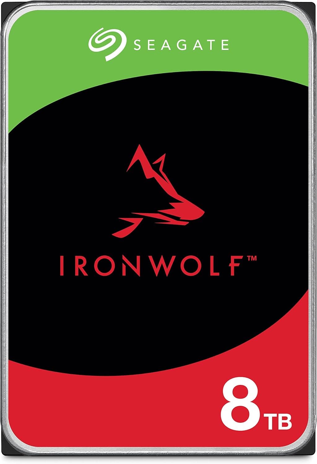 シーゲート 8TB NAS用 CMR Ironwolf 3年保証