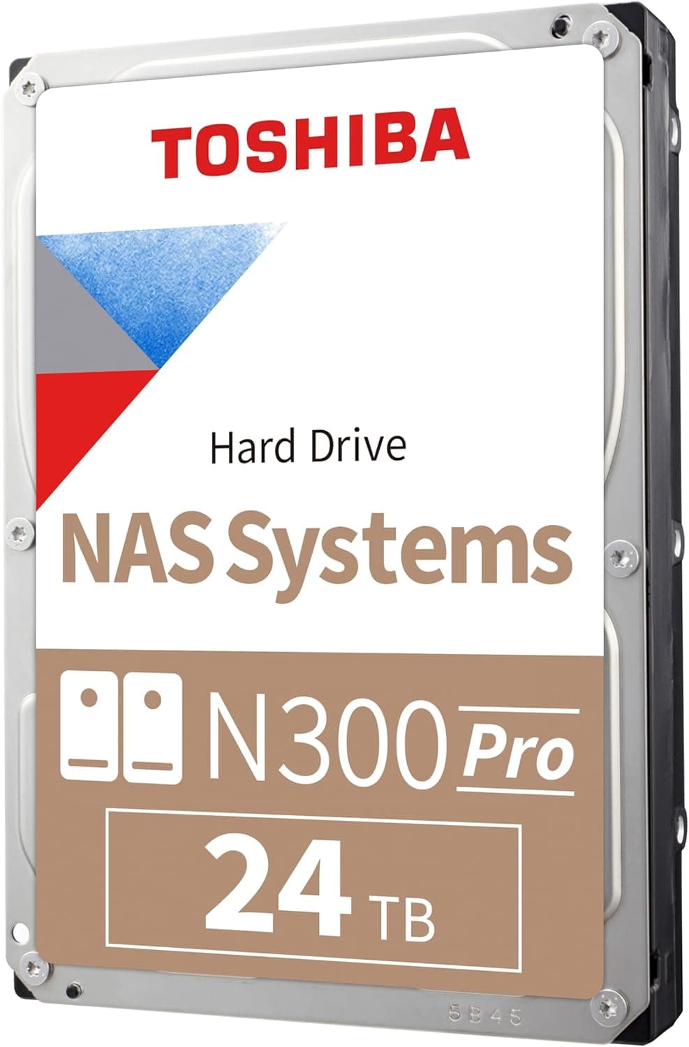 東芝 N300 PRO 24TB 大型ビジネスNAS (最大24ベイ) 3.5インチ内蔵ハードドライブ - 最大550TB