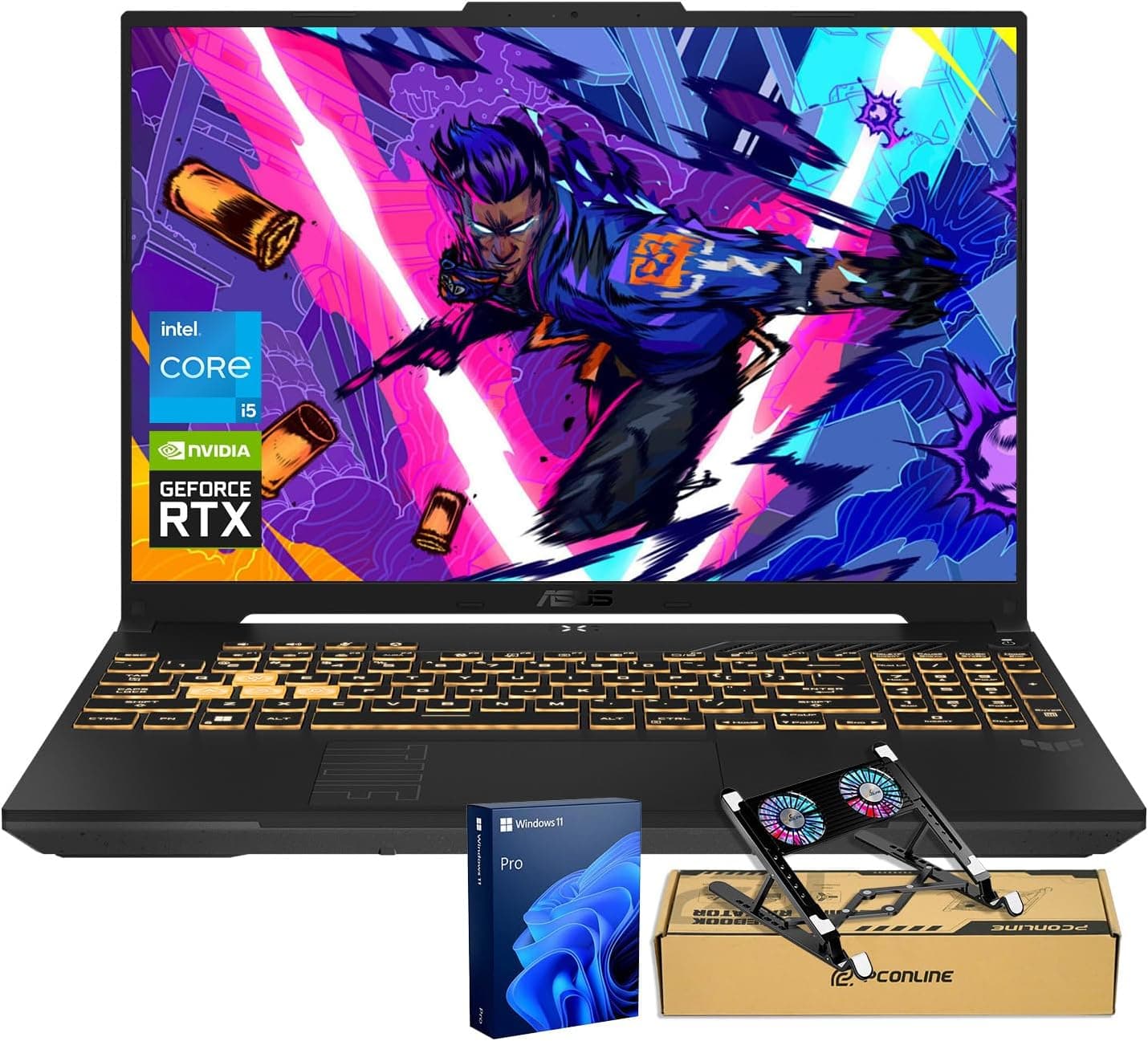 ASUS TUF F16 RTX 4050 Pro ゲーミングノートパソコン 16インチ FHD+ 144Hz