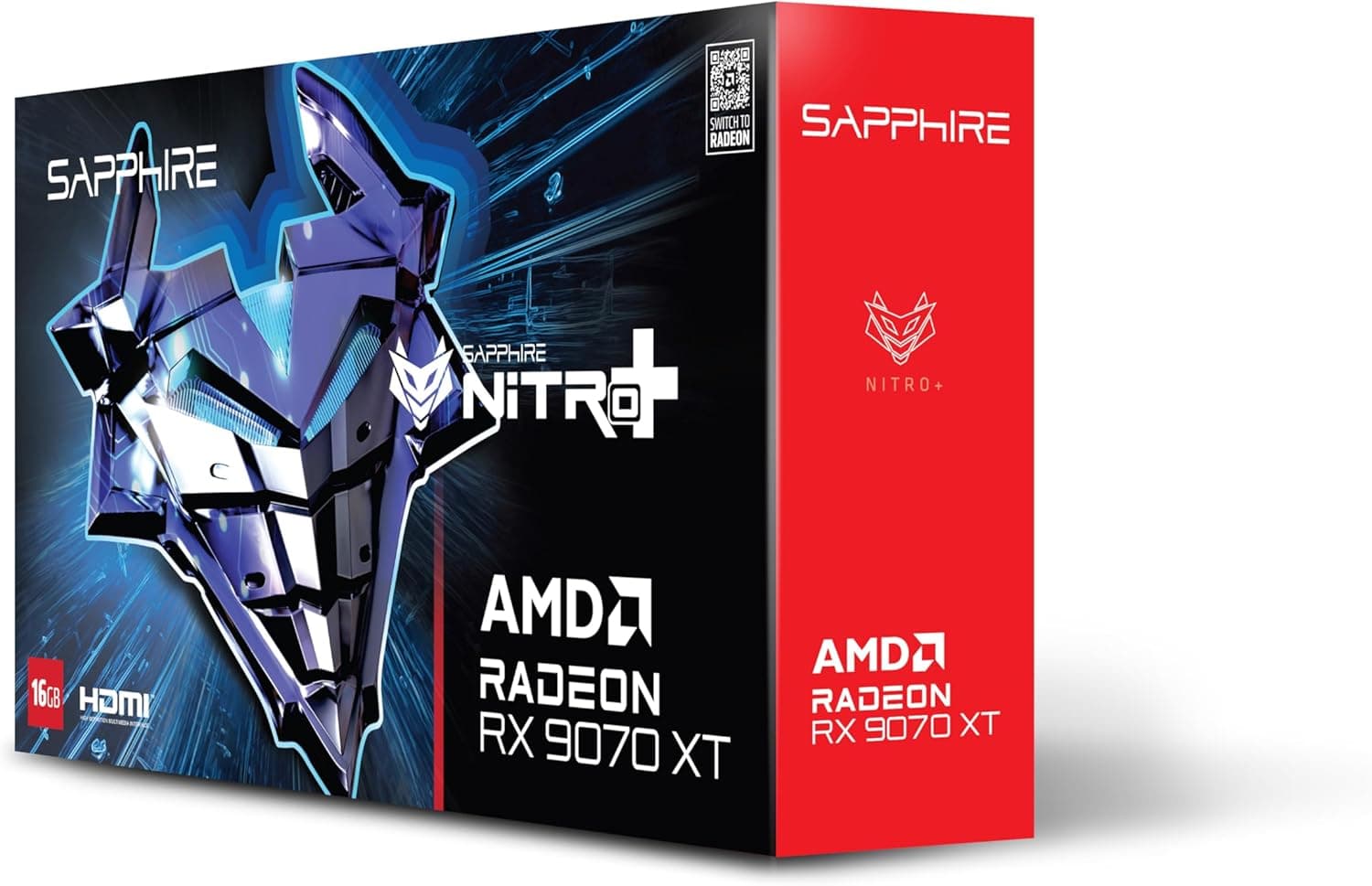 SAPPHIRE NITRO+ RX 9070 XT グラフィックスボード 16GB GDDR6