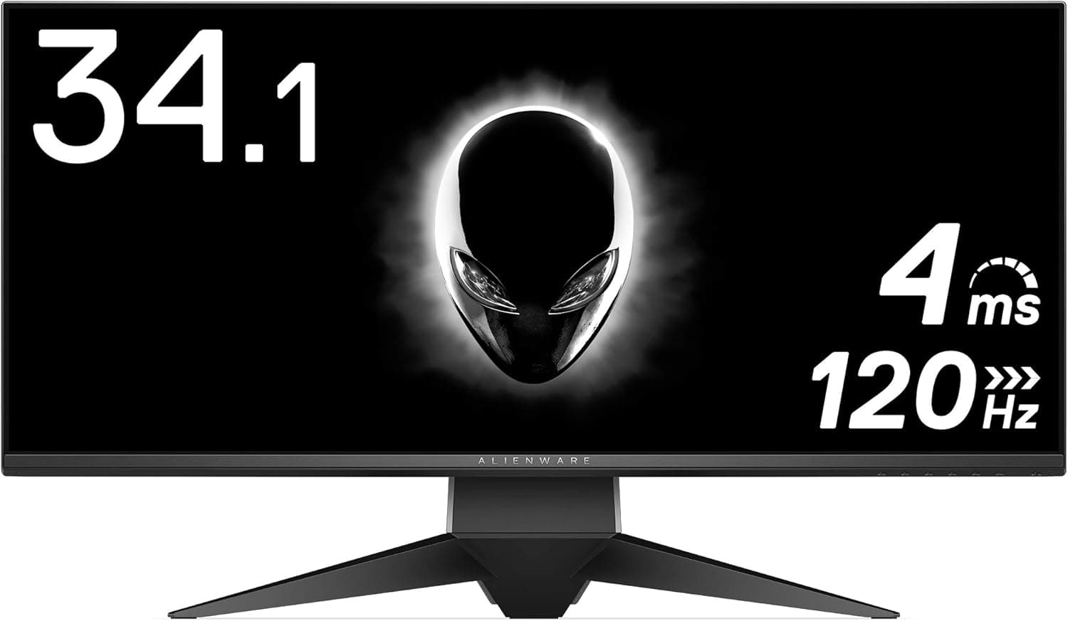ALIENWARE ゲーミングモニター 34.1インチ AW3418DW(3年間交換保証