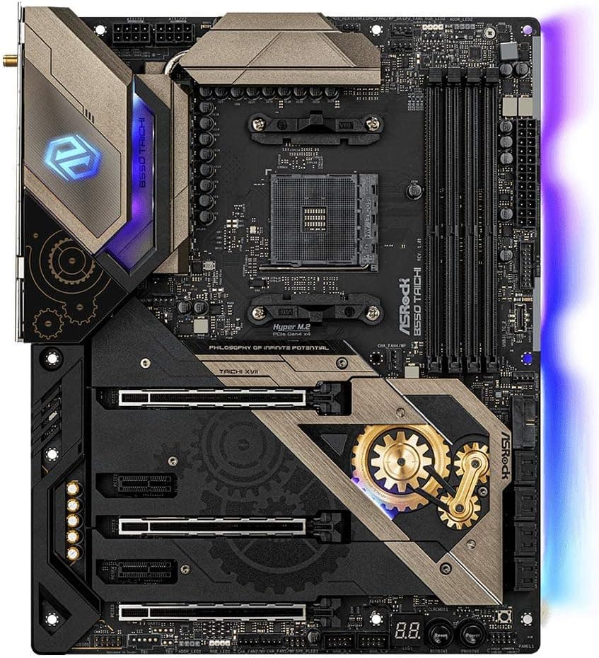 ASRock AMD Ryzen 5000シリーズ(Soket AM4)対応 B550チップセット搭載 ATX マザーボード 【国内正規代理店品】B550 Taichi