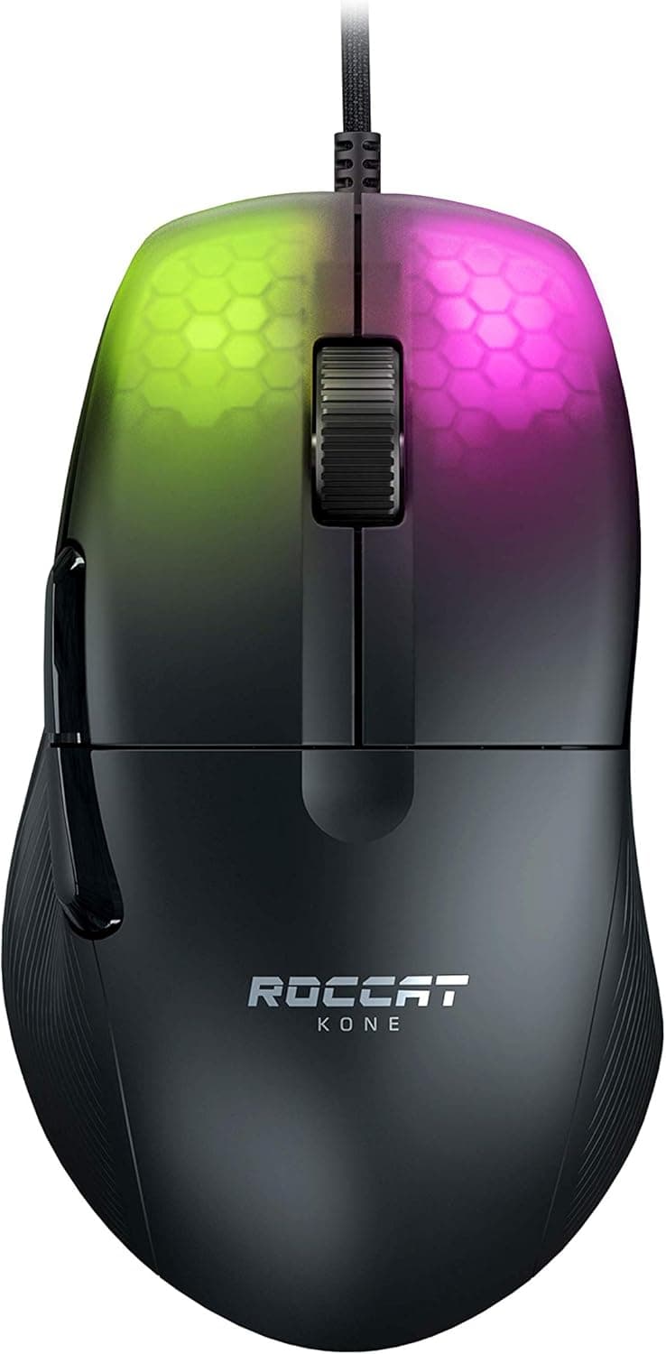 ROCCAT ゲーミングマウス Kone Pro 有線 ブラック