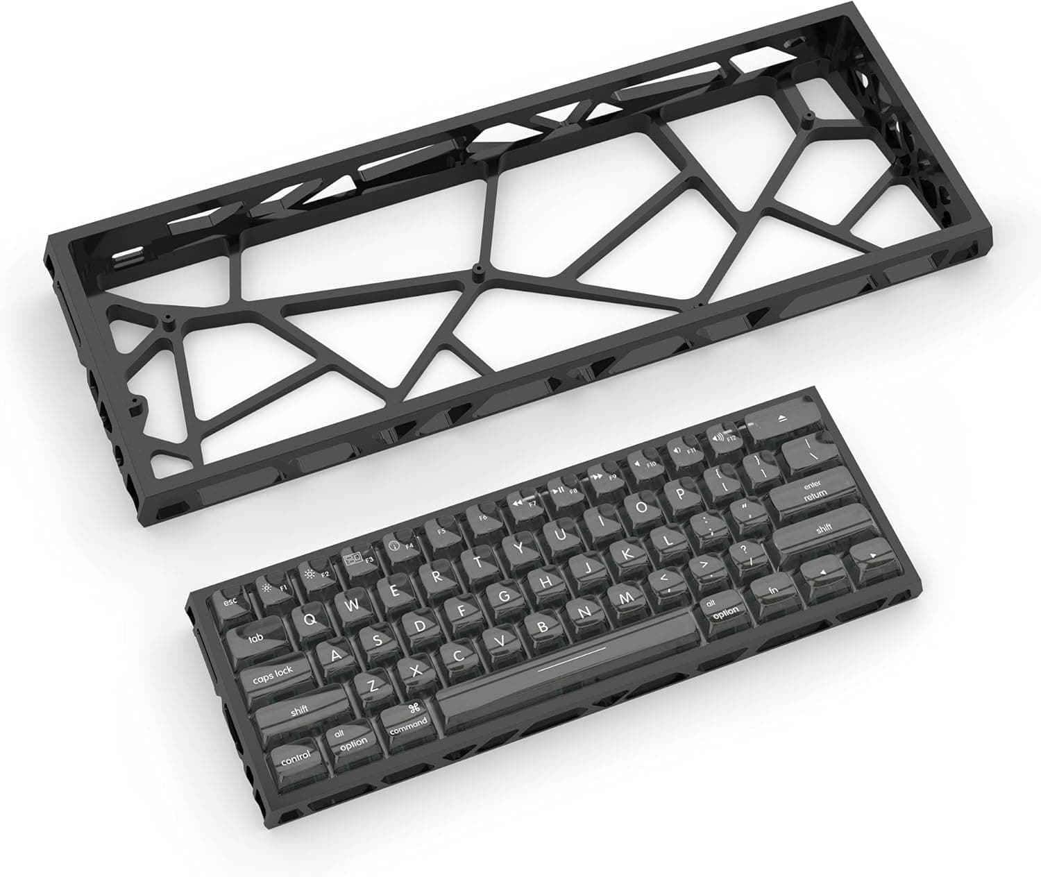 kutethy KY60 中空アルミニウムキーボードケース