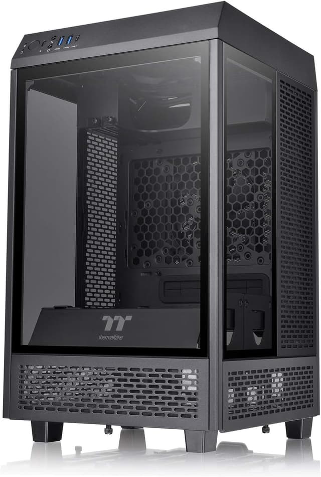 Thermaltake The Tower 100 ミニタワーPCケース 3面強化ガラス