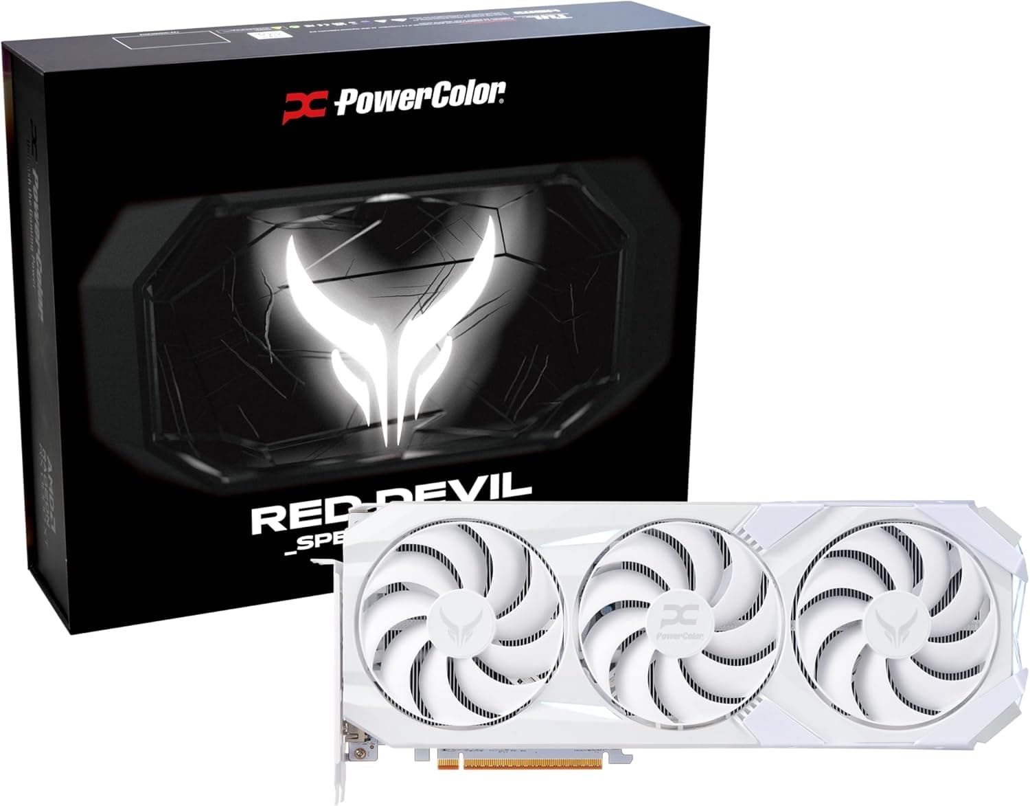 Power Color AMD Radeon RX9070XT 搭載グラフィックボード GDDR6 16GB Red Devil ホワイトモデルパワーカラー 【国内正規代理店品】RX9070XT 16G-E