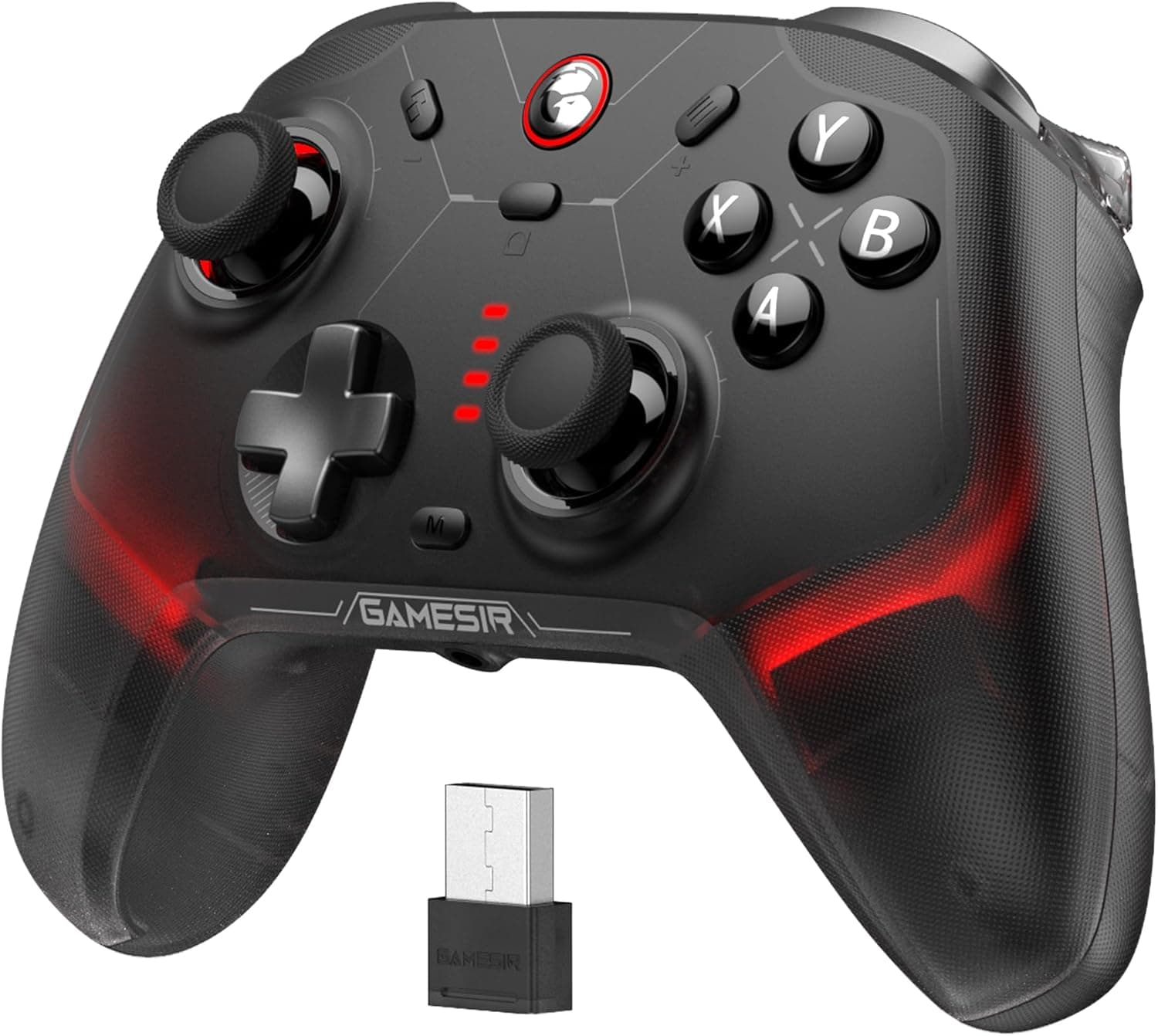 GameSir Cyclone2 TMR コントローラー 1000HZのポーリングレートゲームパッド ホールトリガー