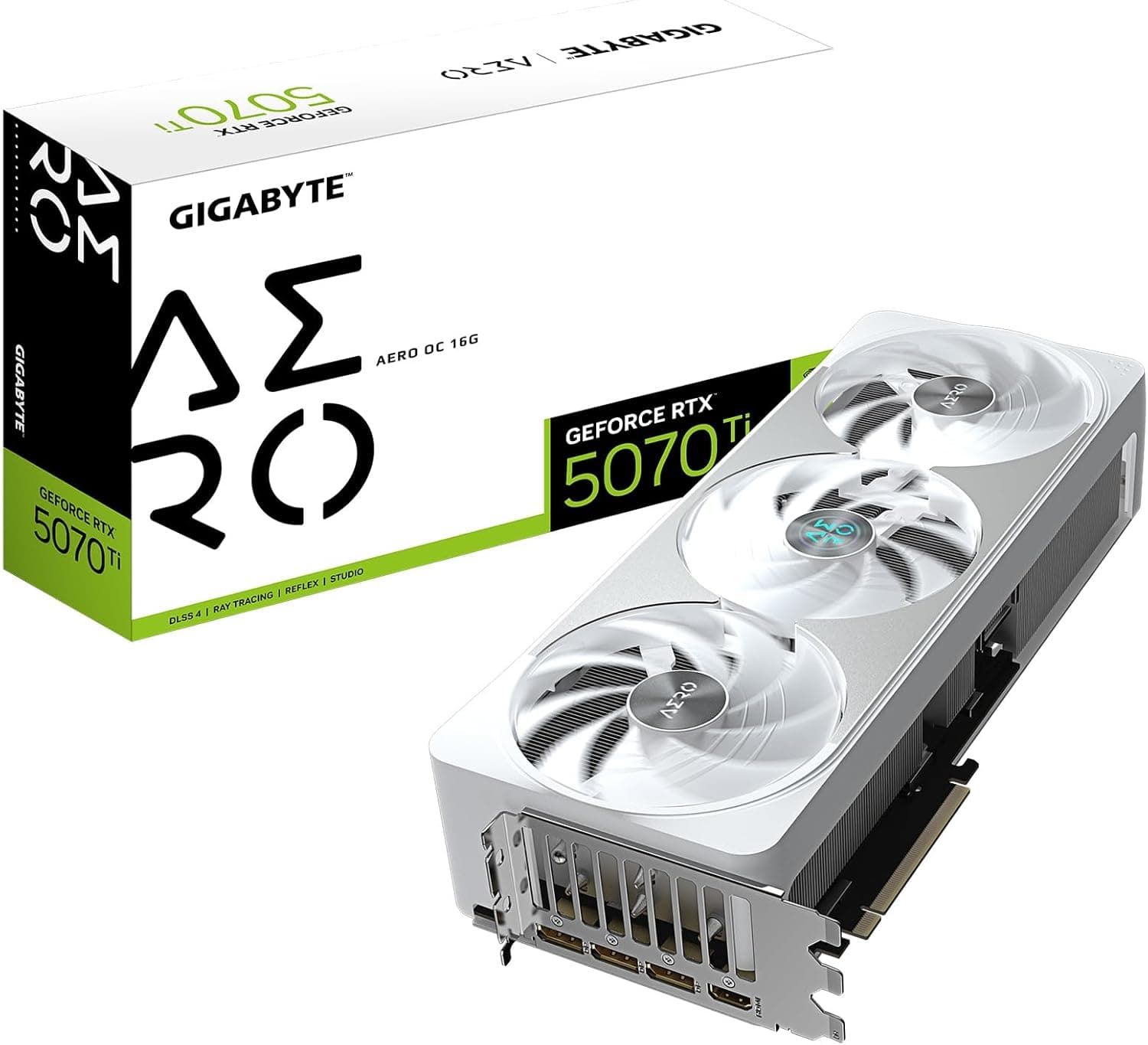GIGABYTE GeForce RTX 5070 Ti AERO OC 16Gグラフィックスカード