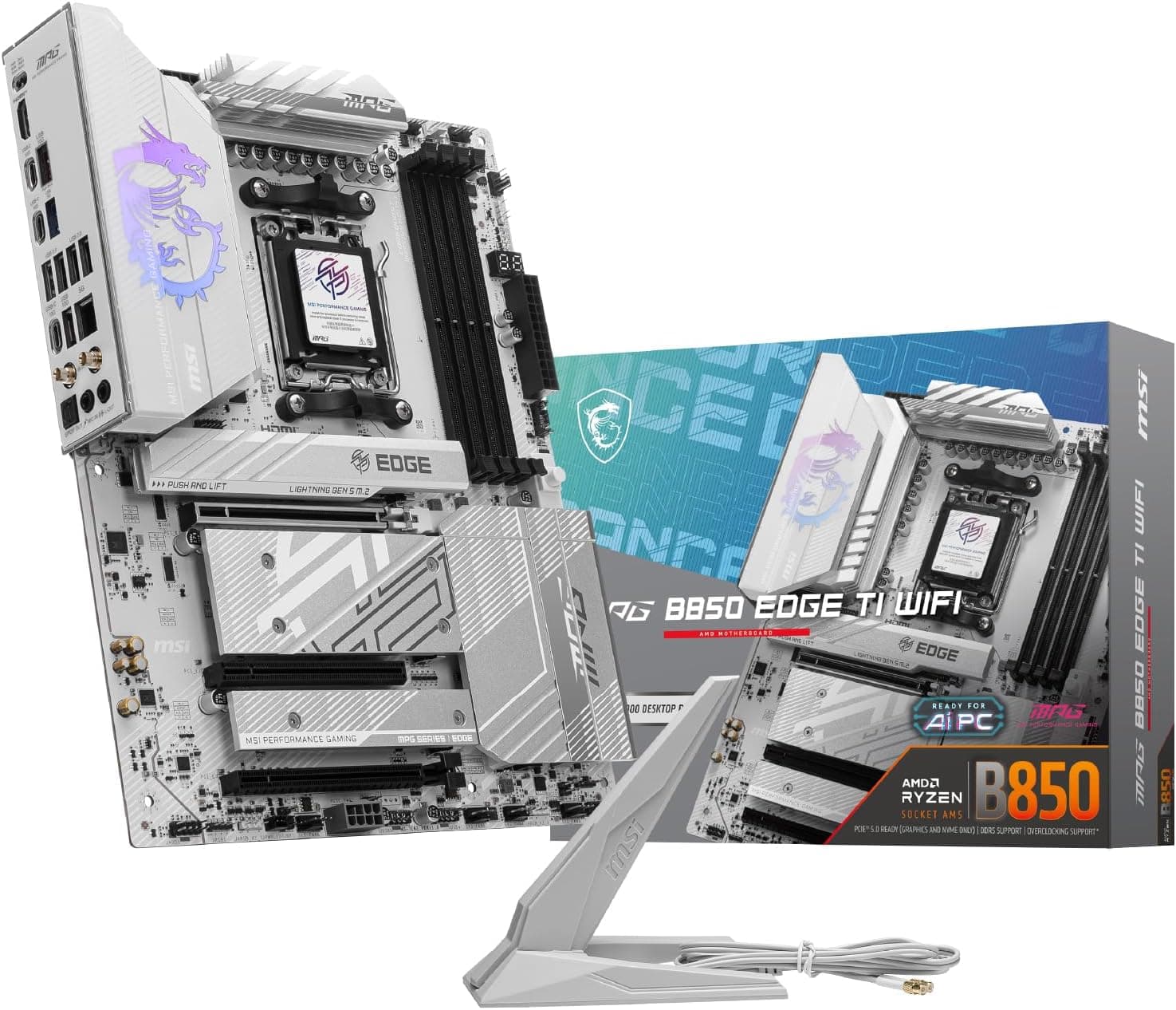 MSI MPG B850 EDGE TI WIFI AMD Ryzen 9000