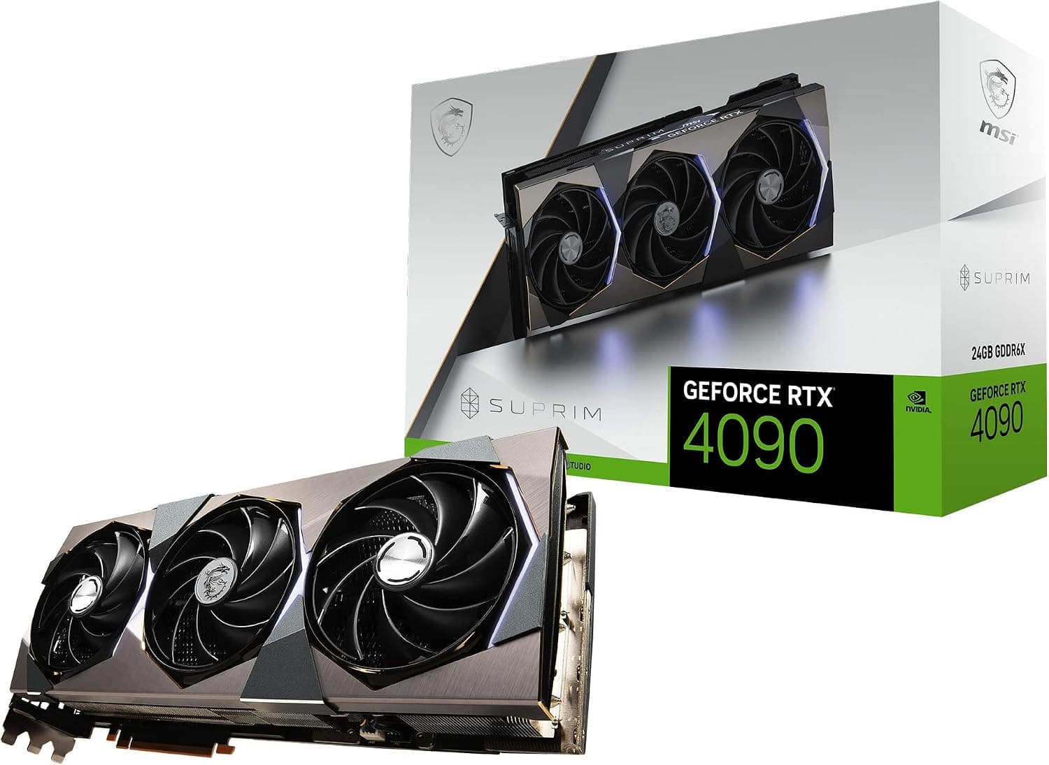 MSI GeForce RTX 4090 SUPRIM X 24G グラフィックスボード VD8262