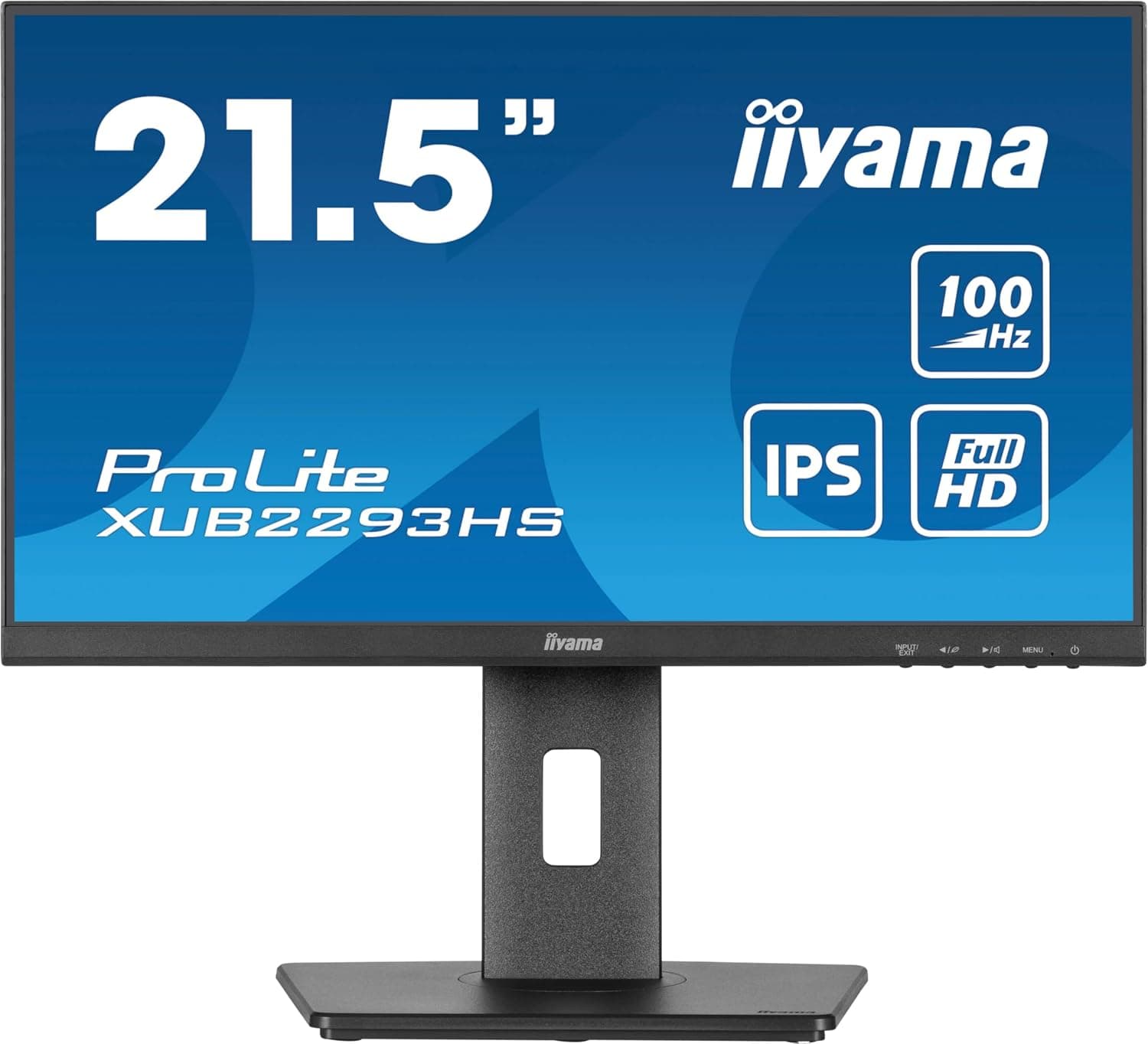 21.5インチ iiyama XUB2293HS-B6 IPS 1ms HDMI