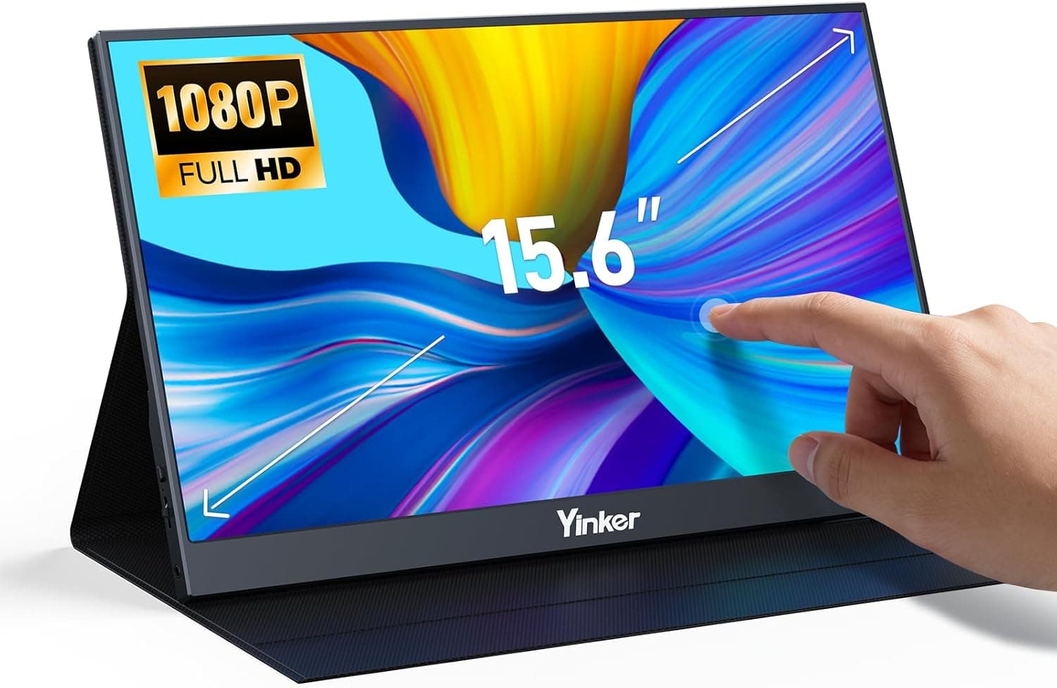15.6インチポータブルモニタータッチスクリーン