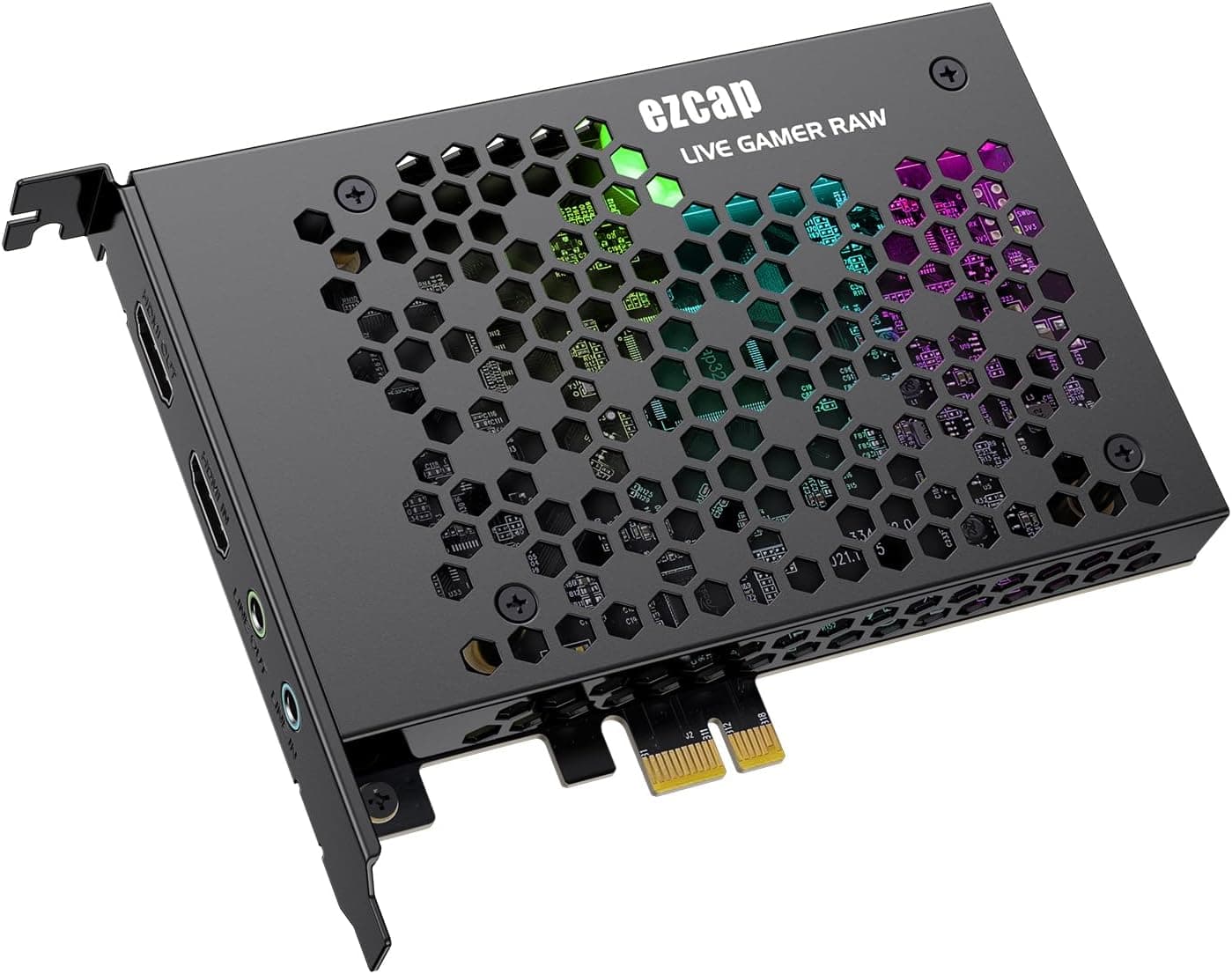 ゲームキャプチャーカード HDMI PCI-E 4K 30fps ゲームシステムビデオカメラデジタル一眼レフカメラゼロディレイHDMIループアウト対応