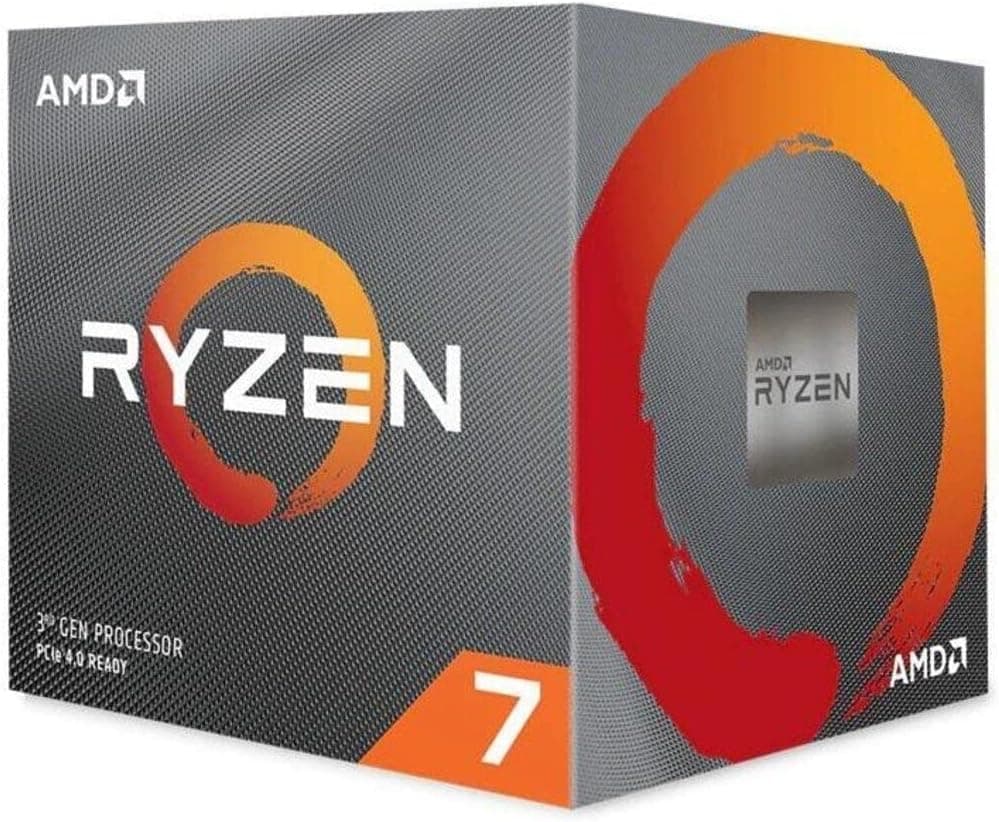 AMD Ryzen 7 3800X with Wraith Prism cooler 3.9GHz 8コア