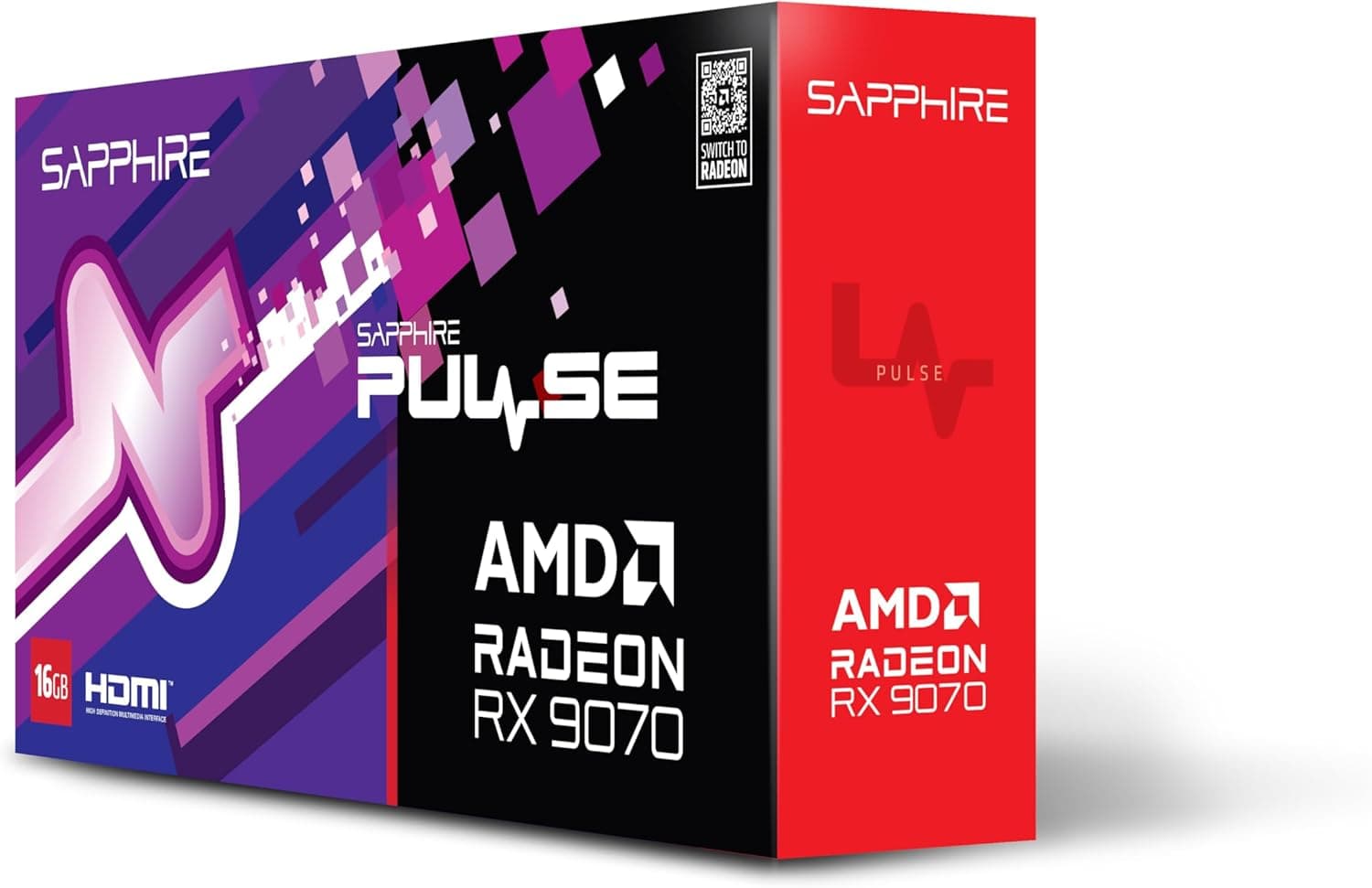 SAPPHIRE PULSE RX 9070 16GB GDDR6 ゲーム