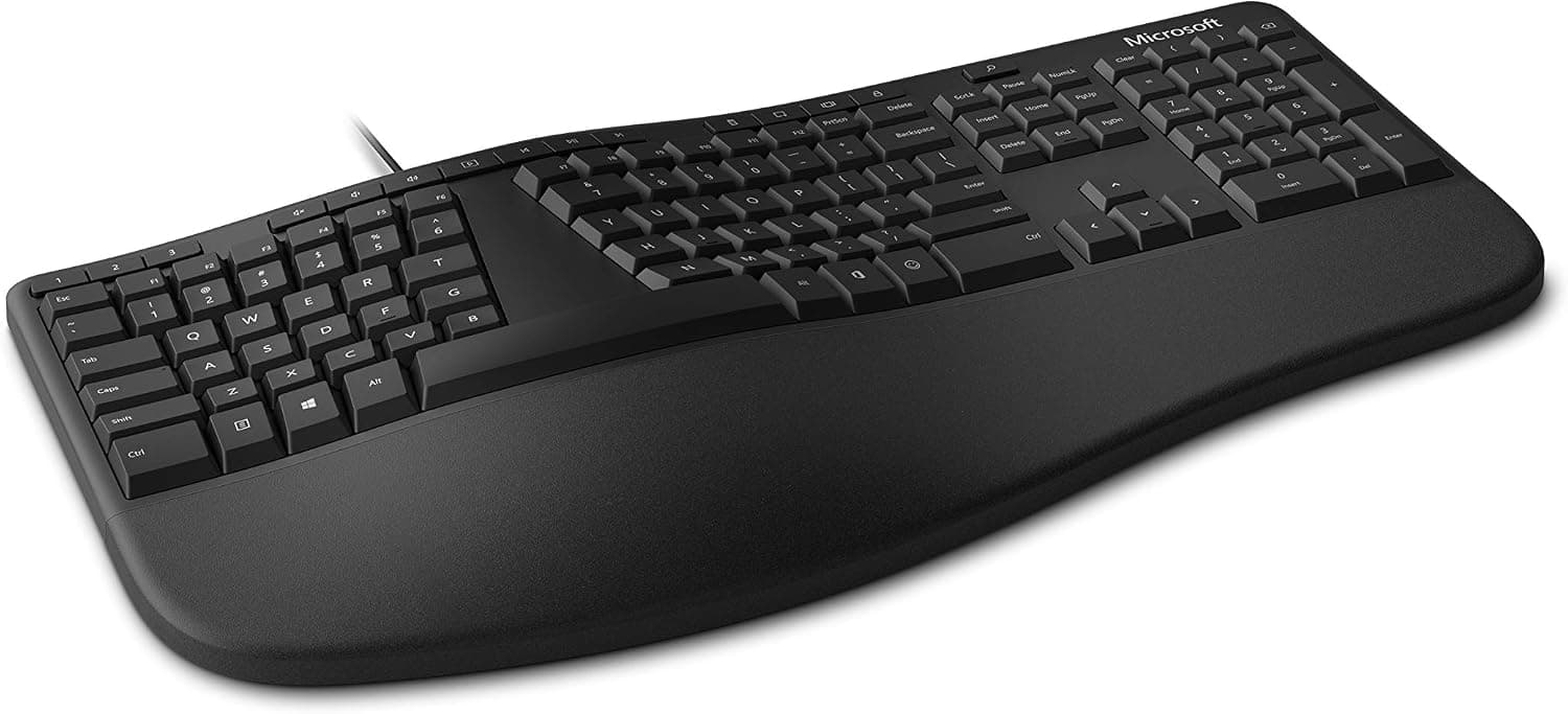 Vikisda Microsoft Ergonomic Desktop Keyboard and Mouse Combo RJU-00001
