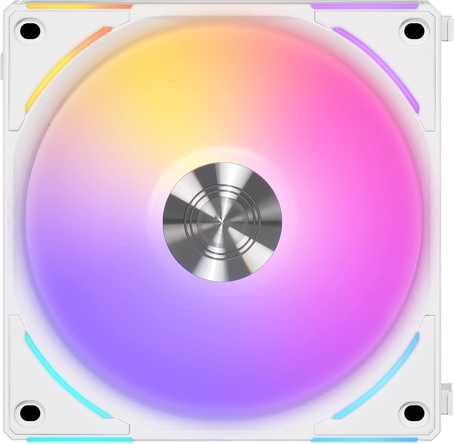 UNI FAN AL120 V2 — 連結型PCケースファン ホワイト シングルパック