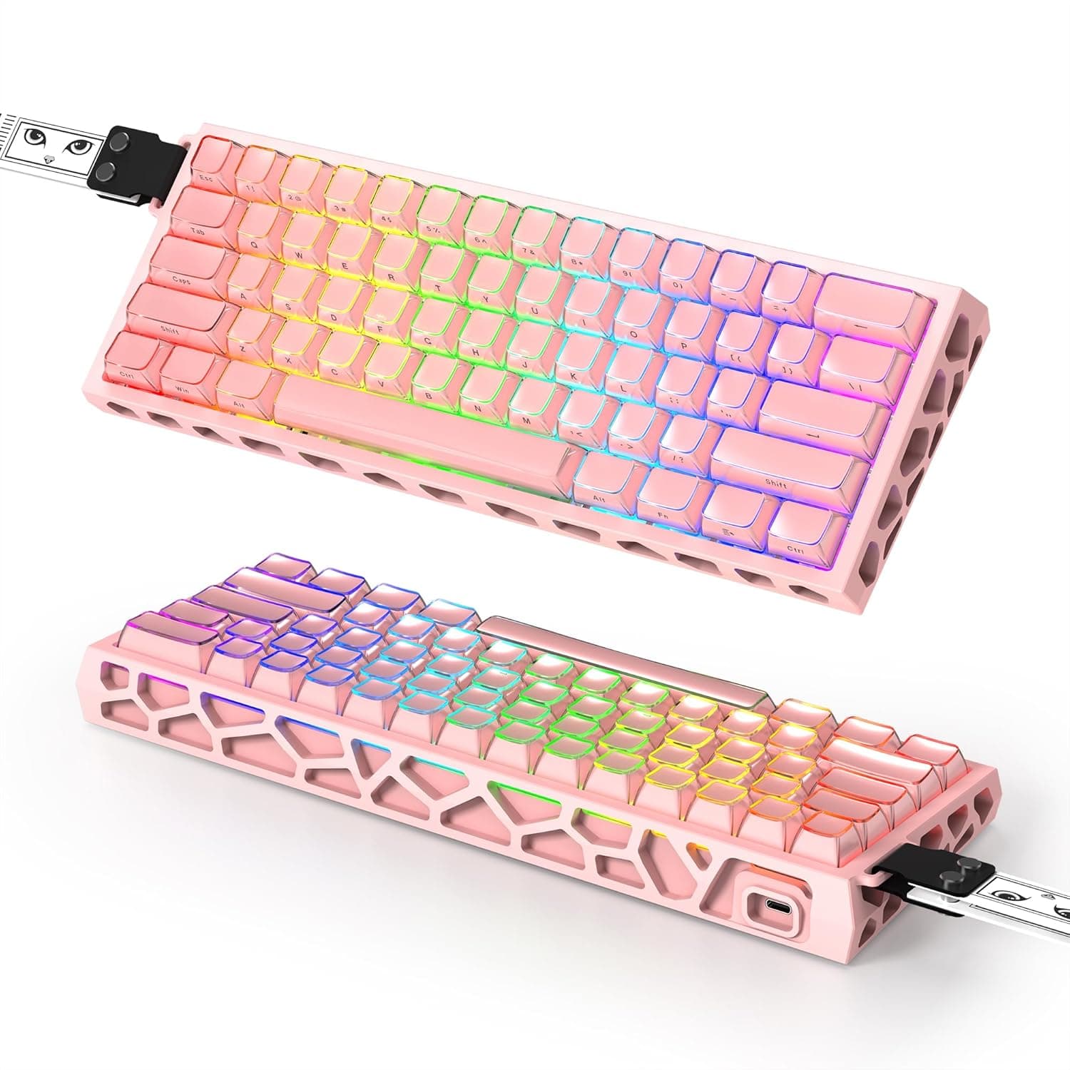 BOYI H60Pro 中空アルミニウムラピッドトリガー磁気スイッチ 60%メカニカルキーボード