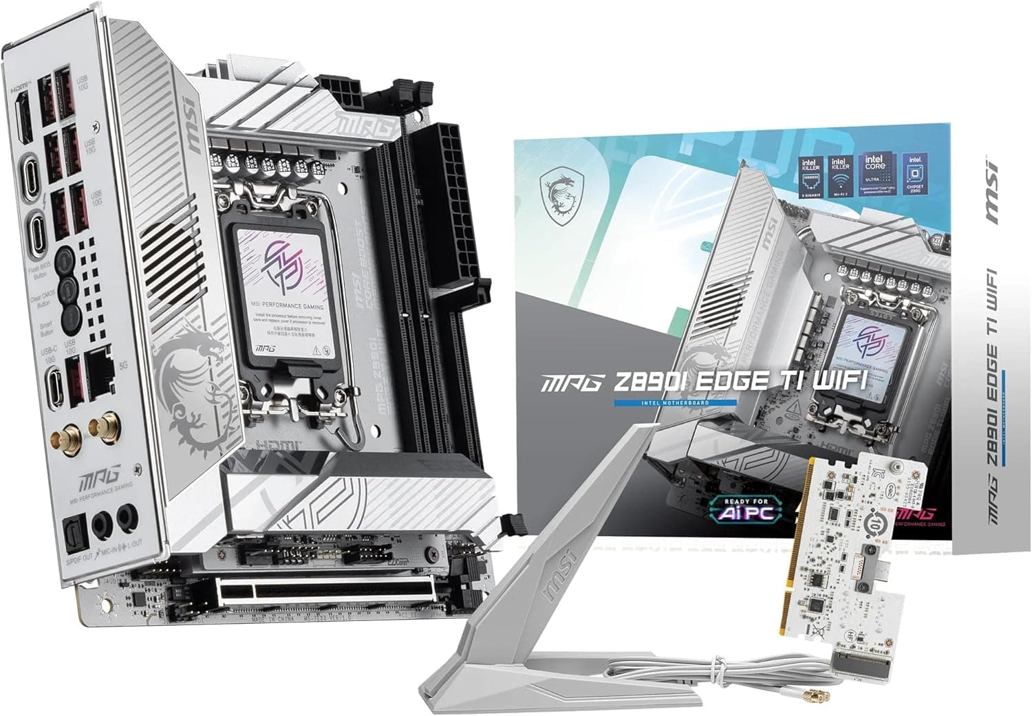 MSI MPG Z890I Edge TI WiFiマザーボード