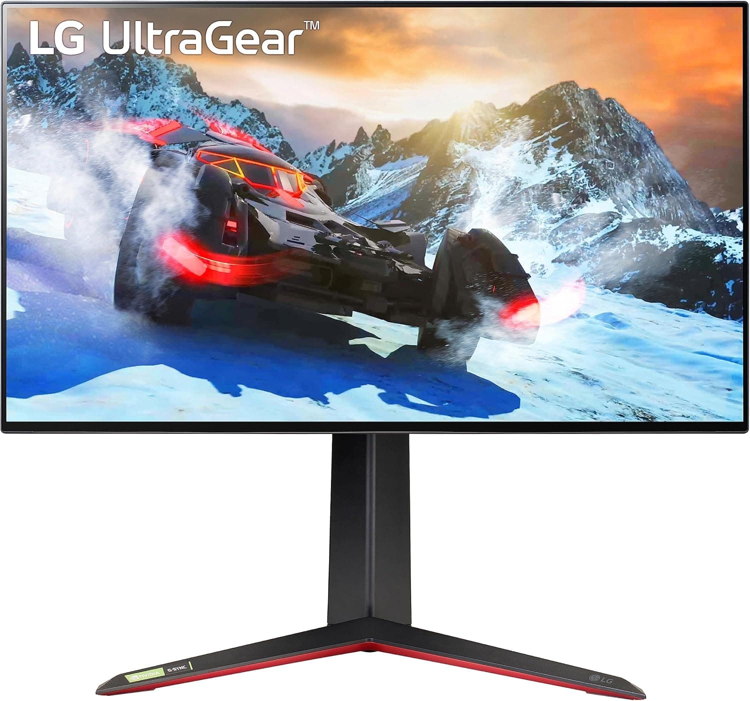 LG 27GP95R-B 27インチウルトラギア UHD (3840 x 2160) ナノ IPS ゲーミングモニター 応答時間 1ms & 144Hz リフレッシュレート付き NVIDIA G-SYNC 対応 & AMD FreeSync Pro