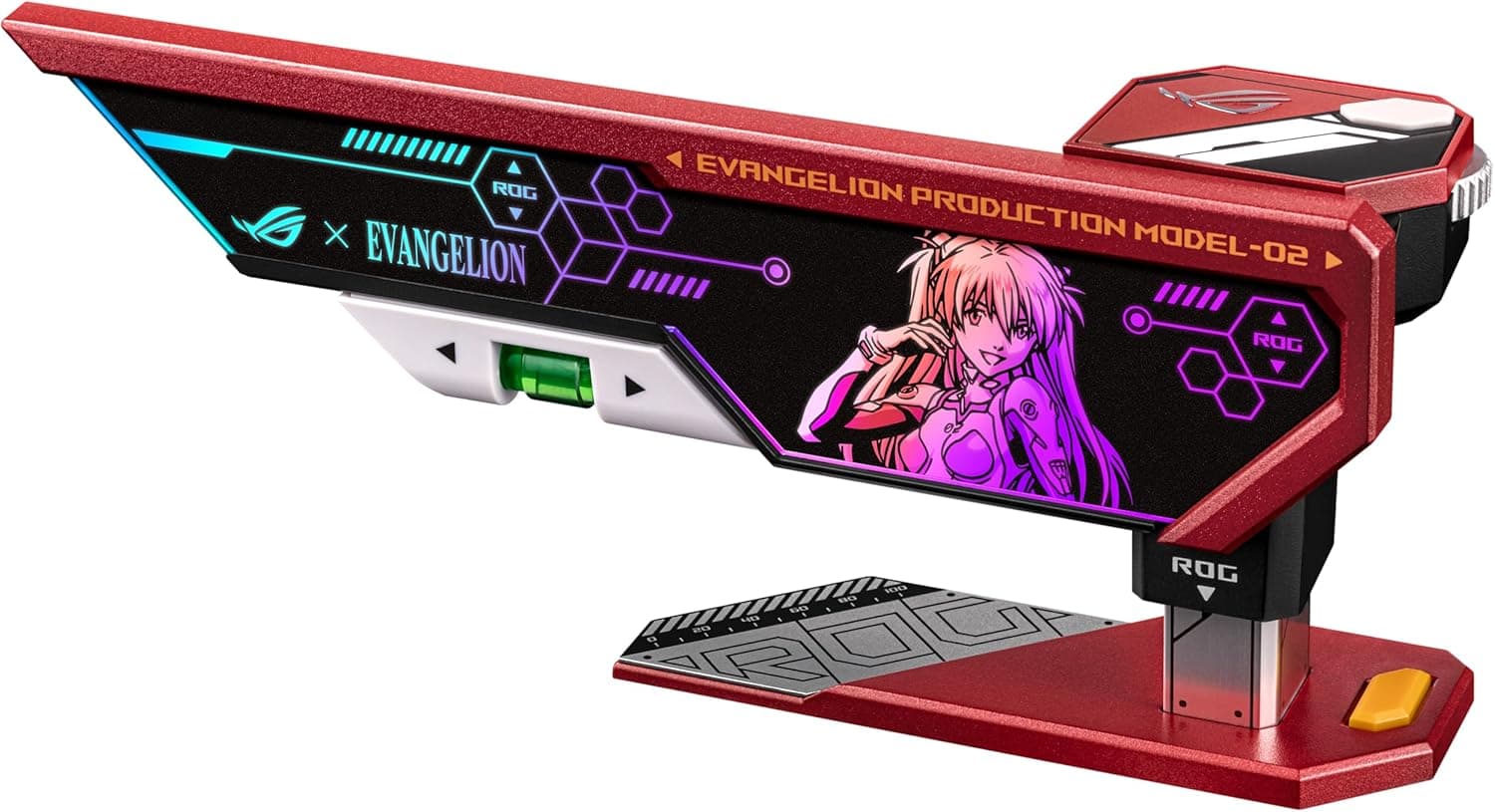 ASUS ROG Herculx EVA-02 Edition グラフィックカードホルダー (工具不要デザイン)