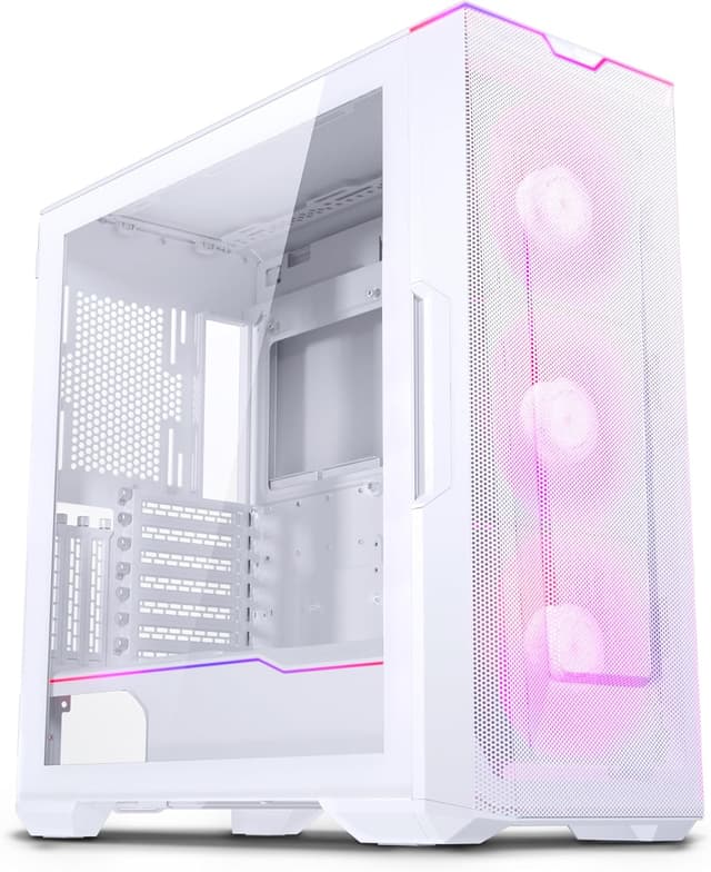 Phanteks Eclipse G500A ミッドタワーケース DRGB マットホワイト
