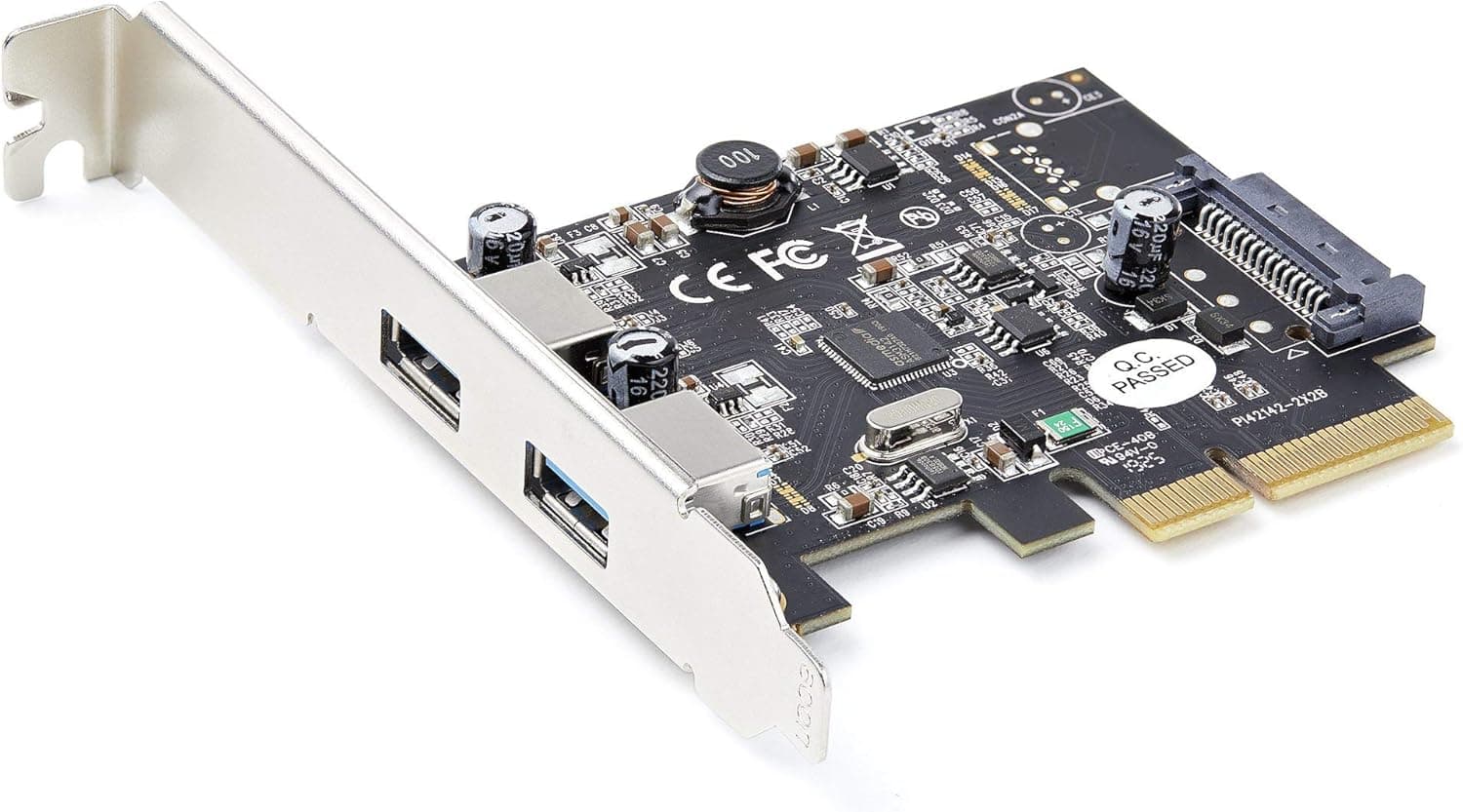 StarTech.com 2ポートUSB-A増設PCI Expressインターフェースカード