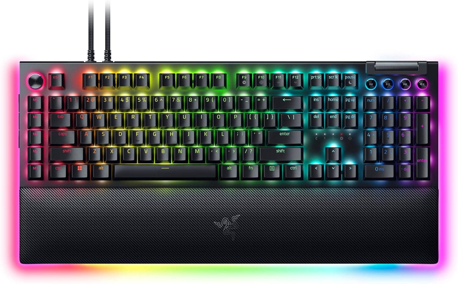 Razer BlackWidow V4 Pro 有線メカニカルゲーミングキーボード