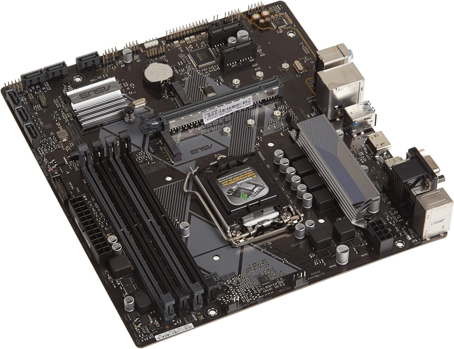 ASUS Intel B365 搭載 socket1151対応マザーボード PRIME B365M-A 【MicroATX】