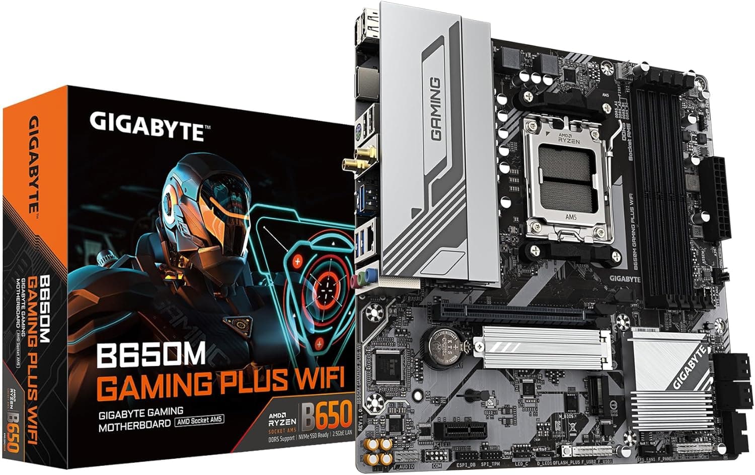 GIGABYTE B650M GAMING PLUS WIFI AMD Ryzen 9000