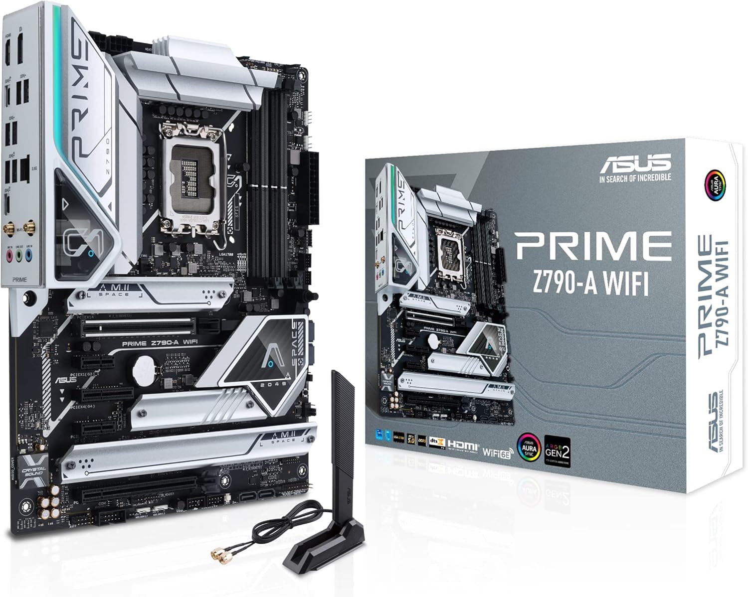 ASUS Prime Z790-A WiFi 6E LGA 1700(Intel®13th&12th) ATX マザーボード (16+1 DrMOS