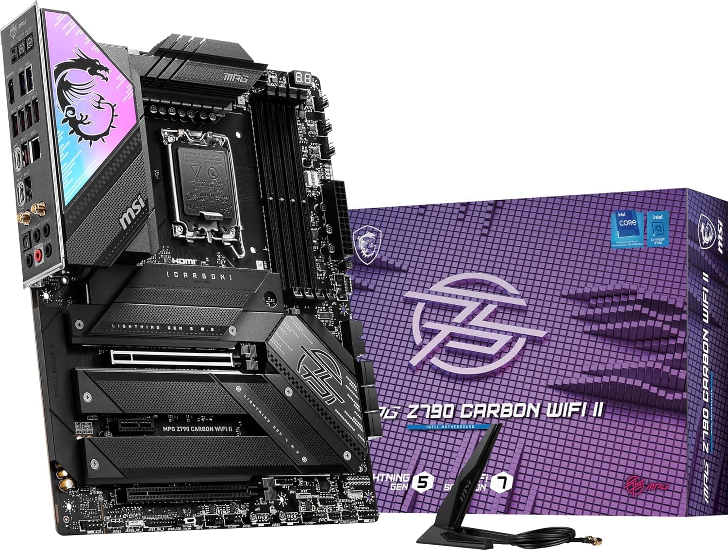 MSI MPG Z790 Carbon WiFi II ゲーミングマザーボード (第12